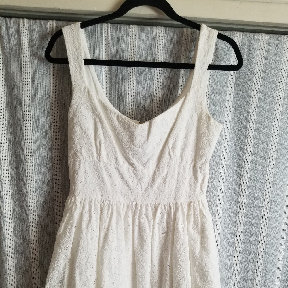 Medium White Floral Dress by Aqua